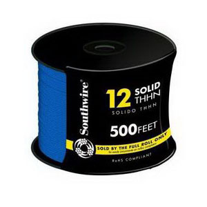 thumbnail image 2 of Industrial 12 AWG Solid Copper THHN/THWN Wire – 500 Ft Roll – Black – UL Listed 600V 2 of 4