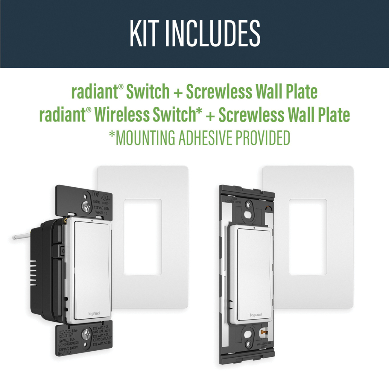 Pass & Seymour&reg; WNREZK10WH